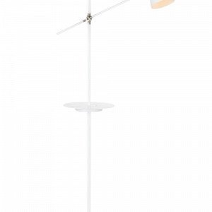 Markslöjd Linear Lattiavalaisin 1l Usb Valkoinen