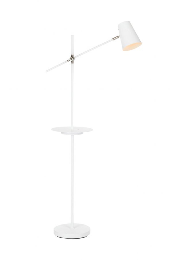 Markslöjd Linear Lattiavalaisin 1l Usb Valkoinen