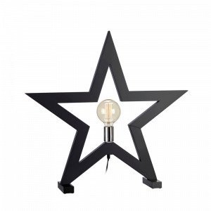 Markslöjd Louise Stjärna Pöytävalaisin Musta