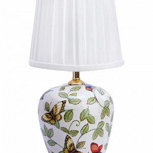 Markslöjd Mansion Pöytävalaisin Pieni Kuviollinen / Valkoinen