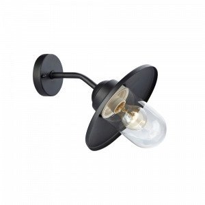 Markslöjd Mantorp Seinävalaisin Ulkokäyttöön Musta