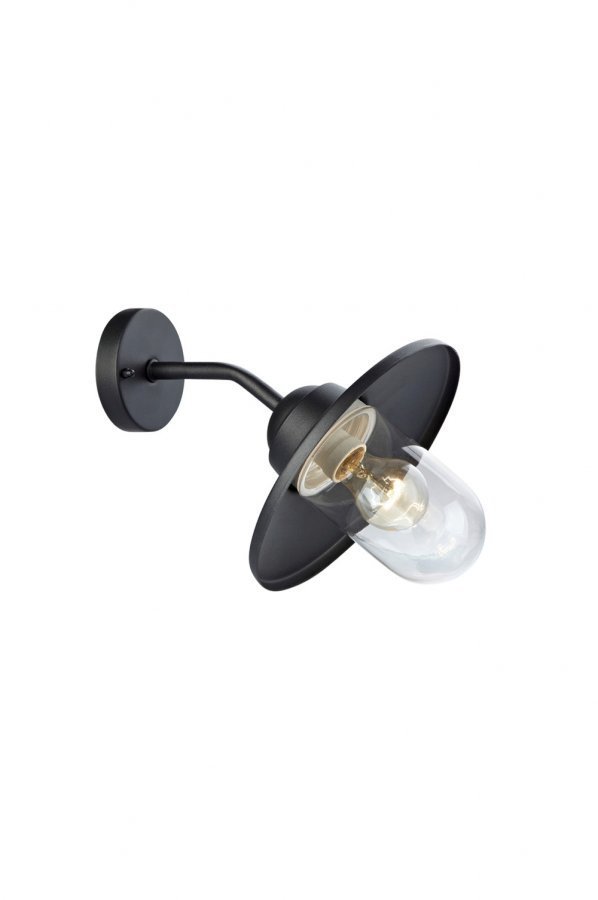 Markslöjd Mantorp Seinävalaisin Ulkokäyttöön Musta