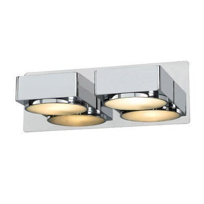 Markslöjd Mellerud Seinälamppu 2 Valoa Kromi