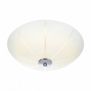 Markslöjd Nazca Plafondi Valkoinen / Krominvärinen 35 Cm