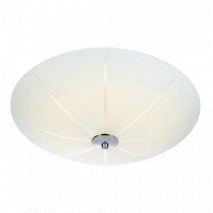 Markslöjd Nazca Plafondi Valkoinen / Krominvärinen 43 Cm