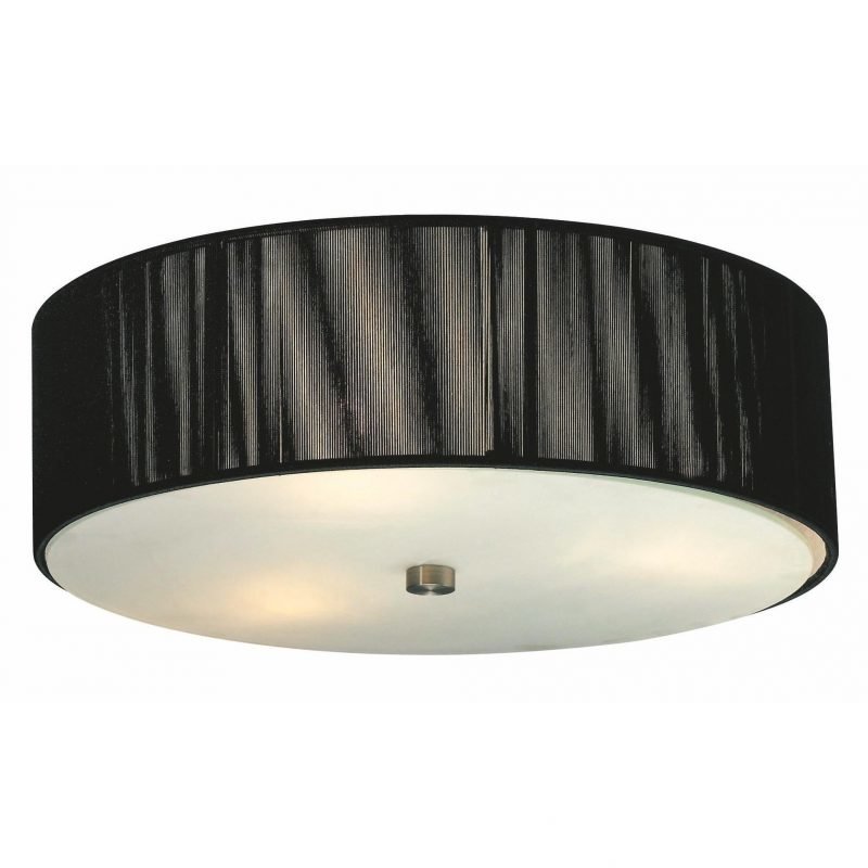 Markslöjd Plafondi Amelia Ø 400x180 mm musta