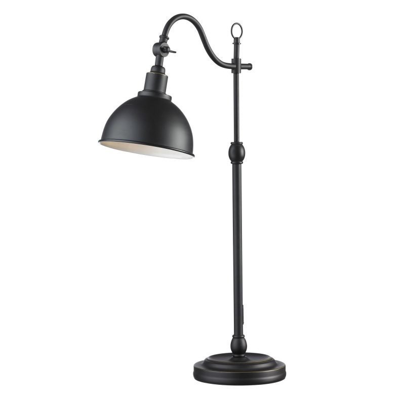 Markslöjd Pöytävalaisin Ekelund 380x740 mm musta