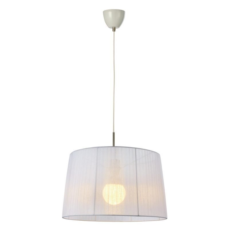 Markslöjd Riippuvalaisin Flen Ø 450x400 mm valkoinen