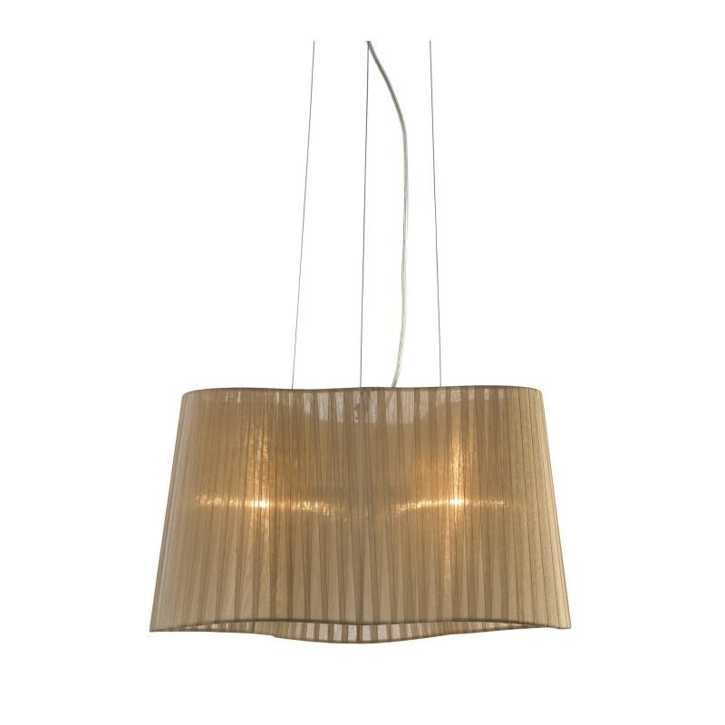 Markslöjd Riippuvalaisin Visingsö 460x260 mm kromi/samppanja