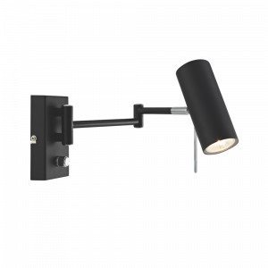 Markslöjd Roma Seinävalaisin 1 Lamppu Musta Musta