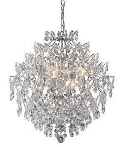 Markslöjd Rosendal Kattolamppu 6 Valoa Kromi