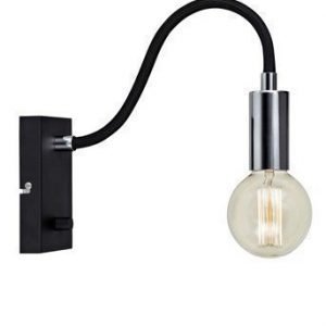 Markslöjd Seinävalaisin Kromi Musta