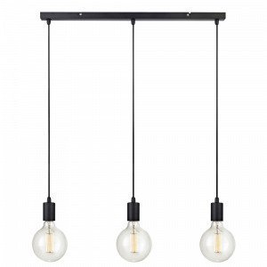 Markslöjd Sky Kattovalaisin 3 Lamppua Suora Musta Musta