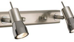 Markslöjd Titania Seinälamppu 2 Valoa Teräs/Musta