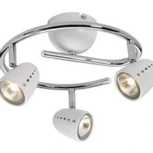 Markslöjd Tobo Kattolamppu Pyöreä Kromi/Valkoinen