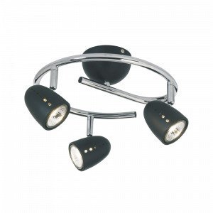 Markslöjd Tobo Kattovalaisin Pyöreä 3l Kromi / Musta Musta