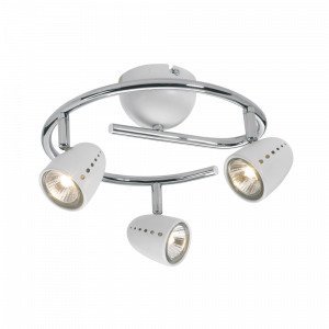 Markslöjd Tobo Kattovalaisin Pyöreä 3l Kromi / Valkoinen Kromia