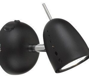 Markslöjd Tobo Seinälamppu 1 Valo Kromi/Musta