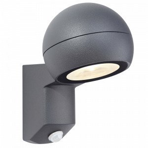 Markslöjd Tyfon Seinävalaisin Ulkokäyttöön Harmaa