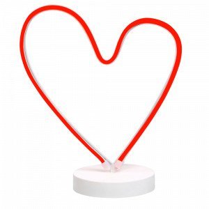 Markslöjd Vegas Pöytävalaisin Sydän Valkoinen