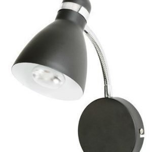 Markslöjd Viktor Seinälamppu Musta