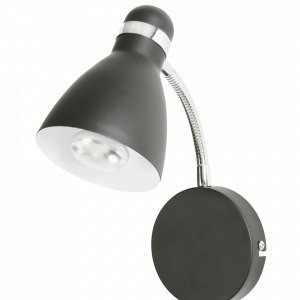 Markslöjd Viktor Seinävalaisin 1 Lamppu Valkoinen Musta