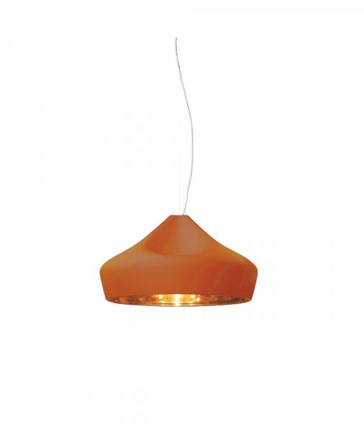 Marset Pleat Box 47 Riippuvalaisin Terracotta-Gold