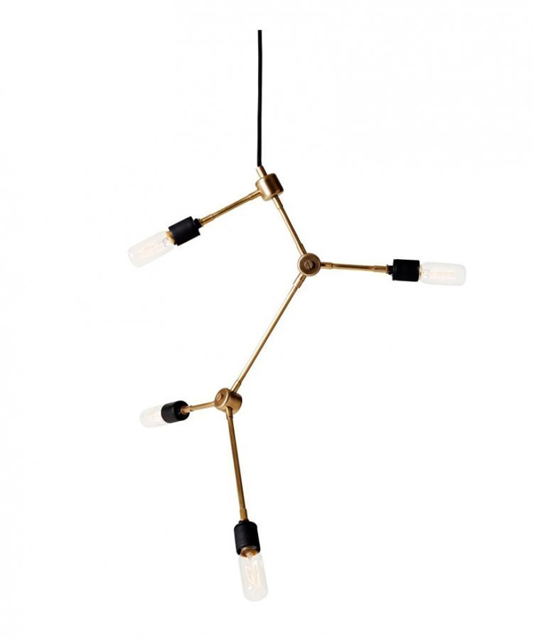 Menu Franklin Chandelier Riippuvalaisin Messinki