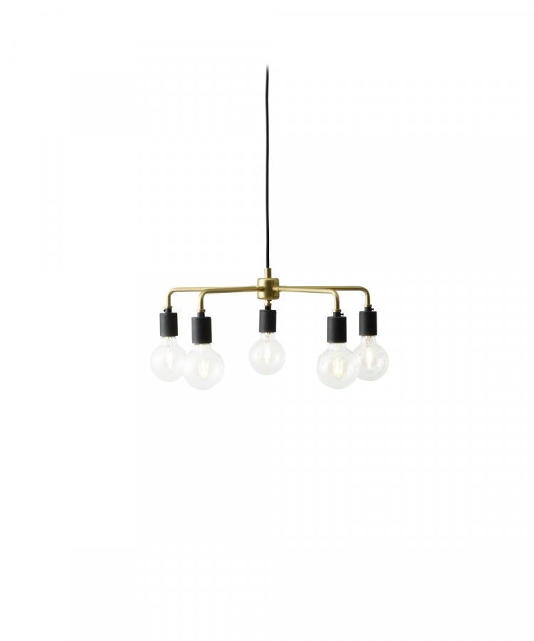 Menu Leonard Chandelier Riippuvalaisin Messinki