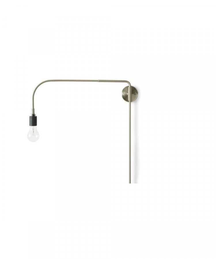 Menu Warren Seinävalaisin Harjattu Teräs