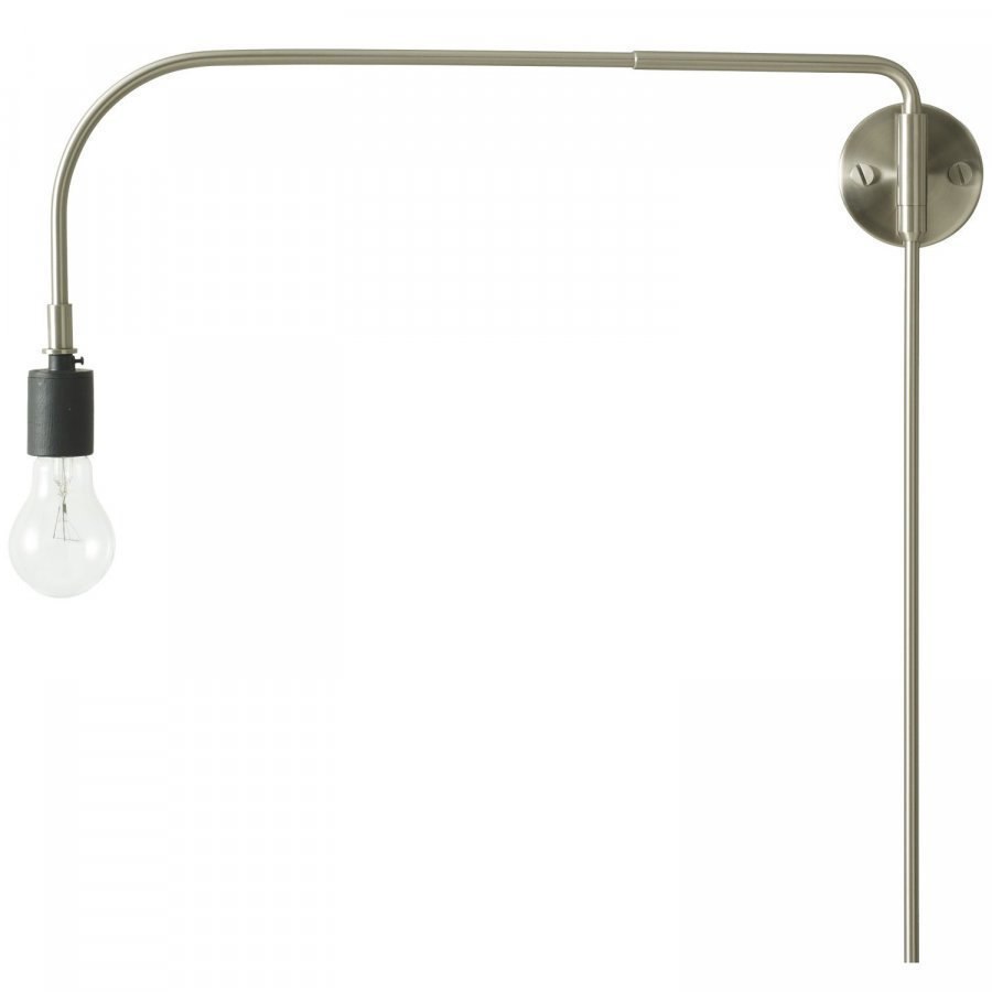 Menu Warren Seinävalaisin Harjattu Teräs