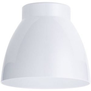 Metallikupu DecoSystems Wolbi Ø 90x80 mm valkoinen