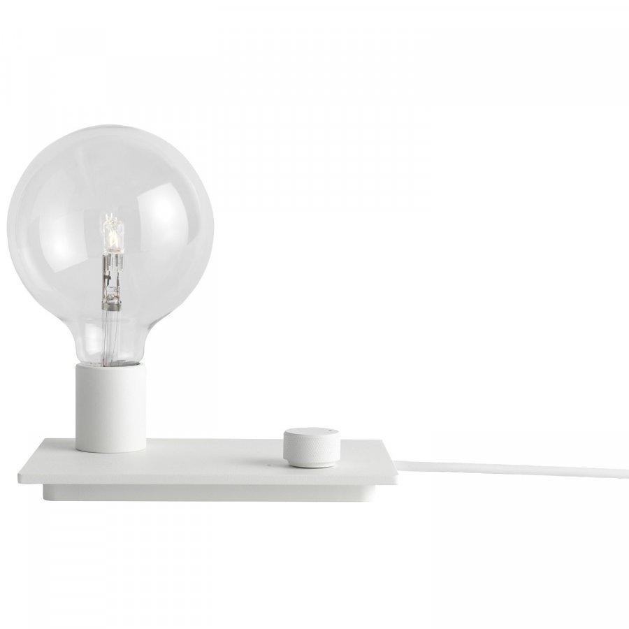 Muuto Control Pöytävalaisin Led Valkoinen