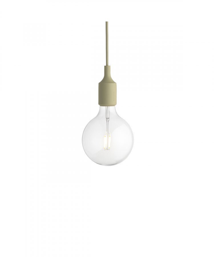 Muuto E27 Riippuvalaisin Beige-Green