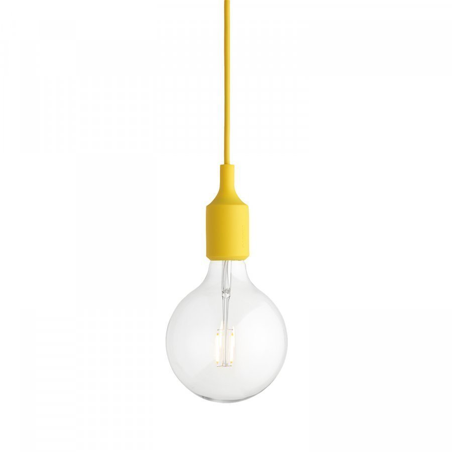 Muuto E27 Riippuvalaisin Led Keltainen