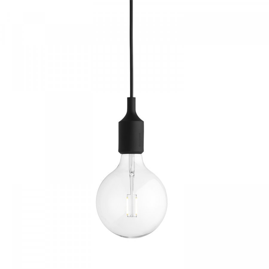 Muuto E27 Riippuvalaisin Led Musta