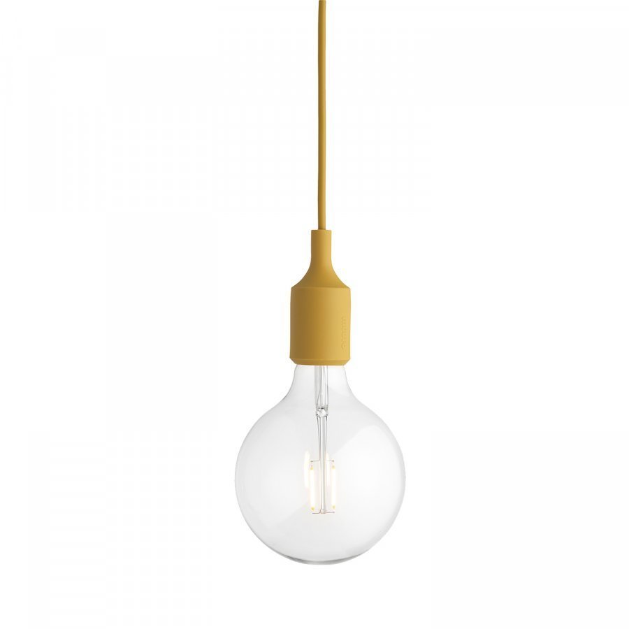 Muuto E27 Riippuvalaisin Led Mustard