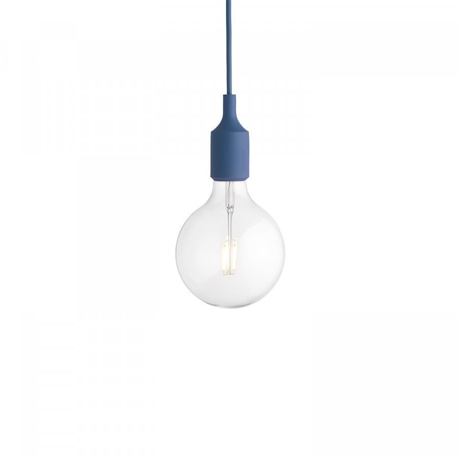 Muuto E27 Riippuvalaisin Led Pale Blue