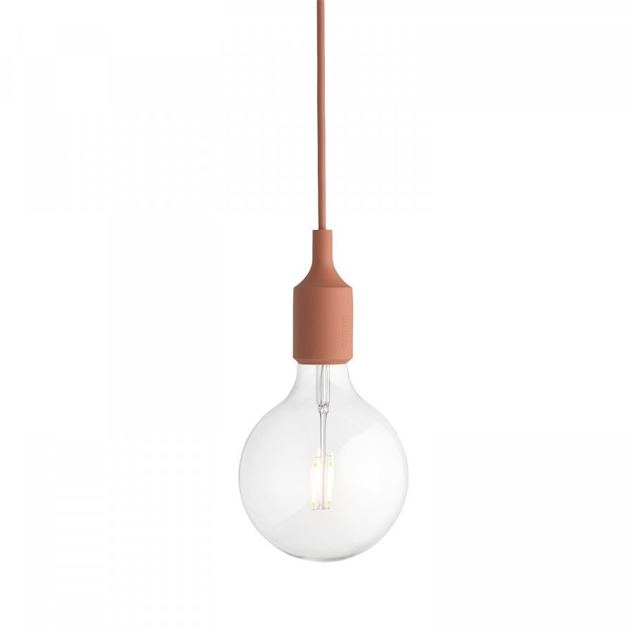 Muuto E27 Riippuvalaisin Led Terracotta