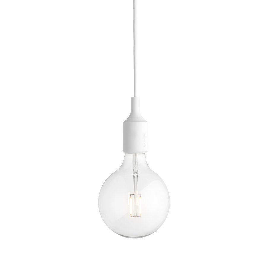 Muuto E27 Riippuvalaisin Led Valkoinen
