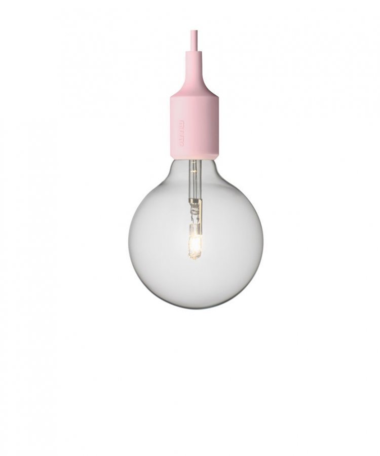 Muuto E27 Riippuvalaisin Rose