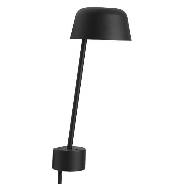 Muuto Lean Seinävalaisin Musta