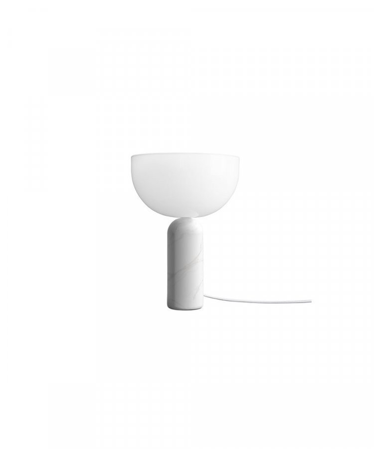 New Works Kizu Pöytävalaisin Pieni Valkoinen Marmori