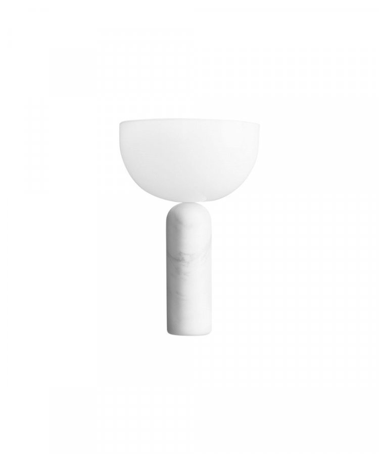 New Works Kizu Pöytävalaisin White Marble