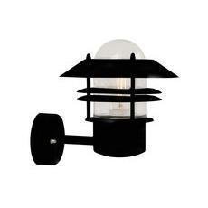 Nordlux Blokhus Seinä/Ylösvalaisin Musta 60W E27 IP54