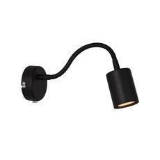 Nordlux Explore Seinä/Flexvalaisin Musta 7W GU10 IP20