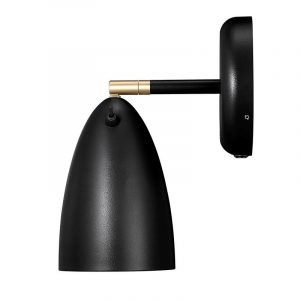 Nordlux Nexus Seinävalaisin Musta Gu10 K.22 Cm