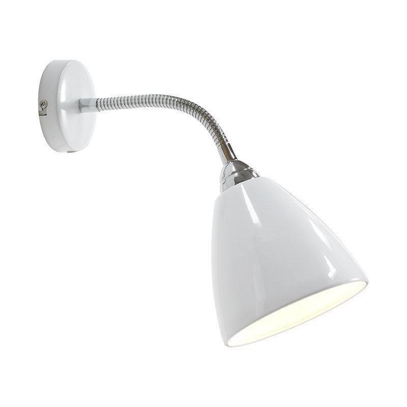 Nordlux Read flex Seinävalaisin Valkoinen