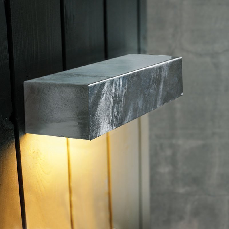 Nordlux Square maxi Seinävalaisin 14W Teräs