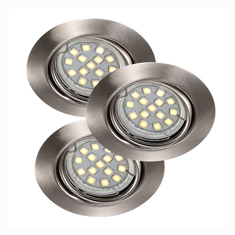 Nordlux Triton Kattovalaisin Harjattu teräs